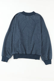 Sky Blue Pullover Sweatshirt