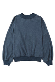 Sky Blue Pullover Sweatshirt