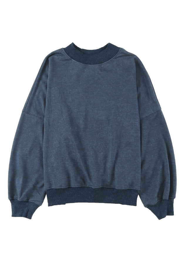 Sky Blue Pullover Sweatshirt