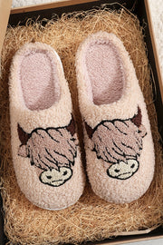 Parchment Plush Slippers