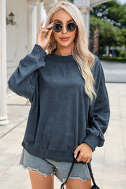 Sky Blue Pullover Sweatshirt