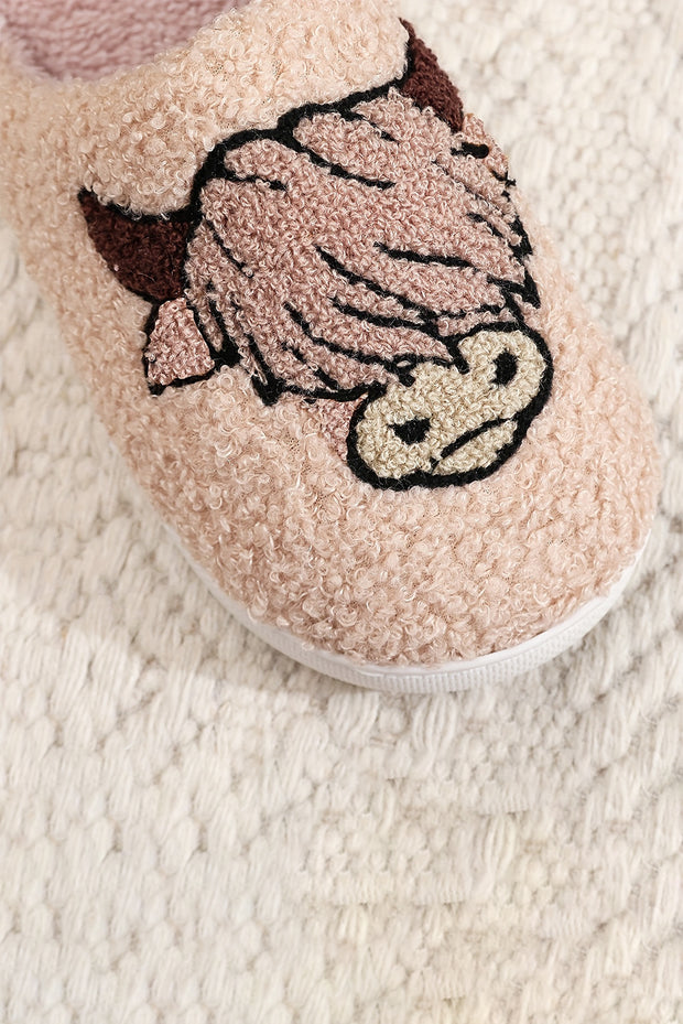 Parchment Plush Slippers
