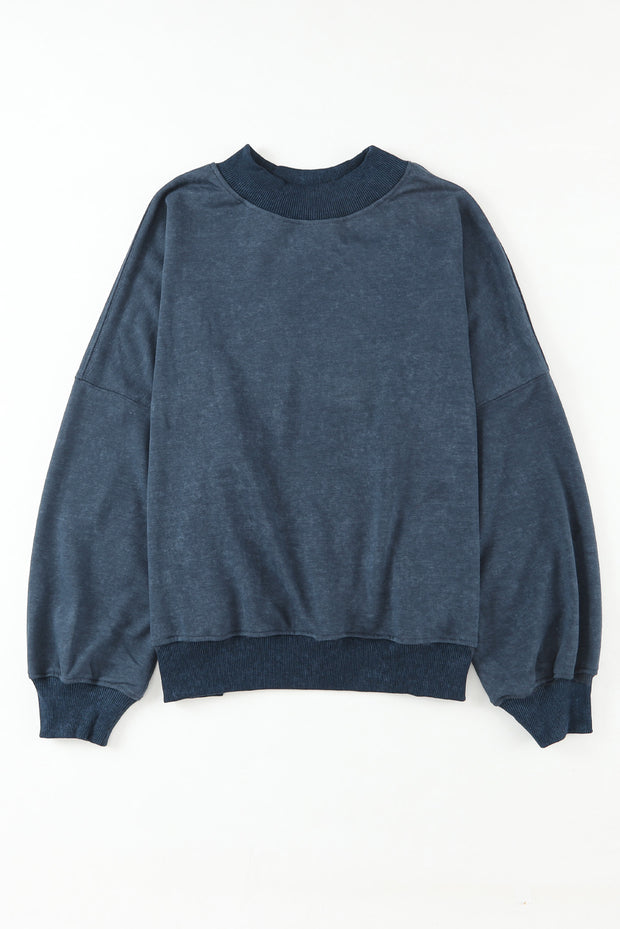 Sky Blue Pullover Sweatshirt