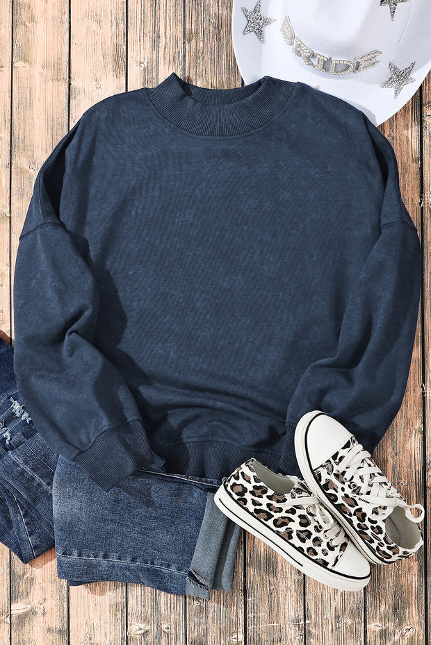 Sky Blue Pullover Sweatshirt
