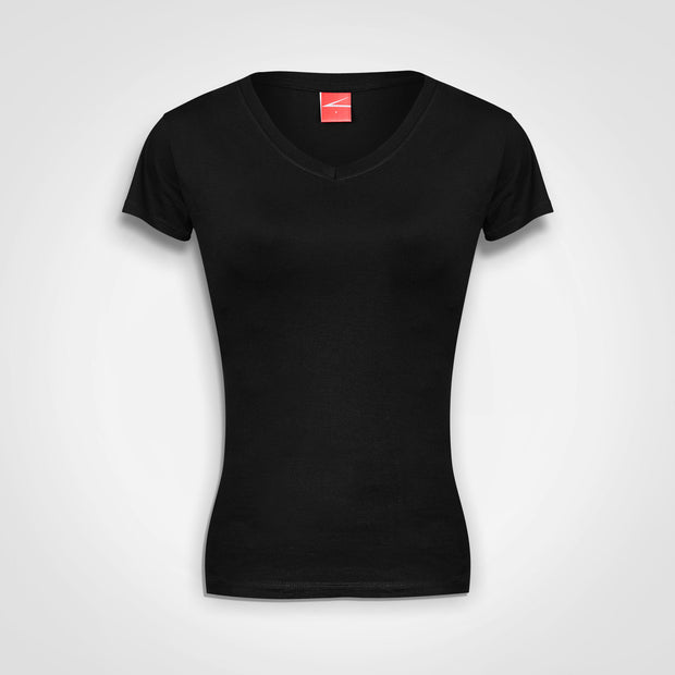 Ladies Fitted V-Neck T-Shirts