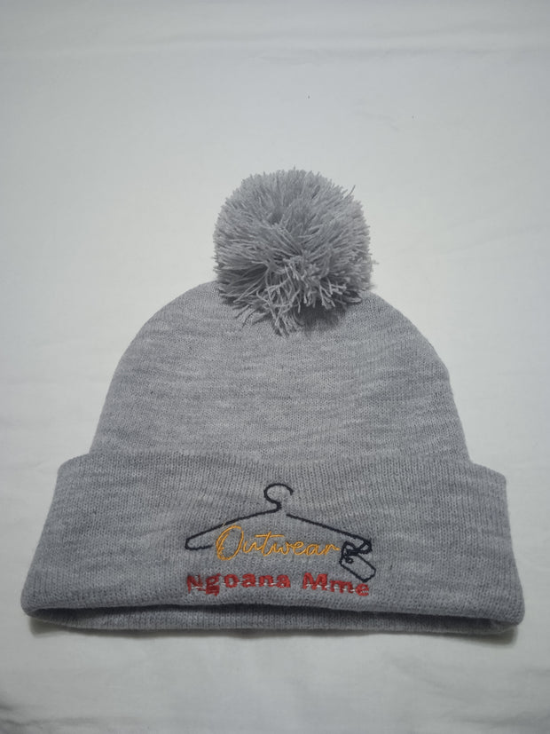 Ngoana Mme Pom Pom Beanie