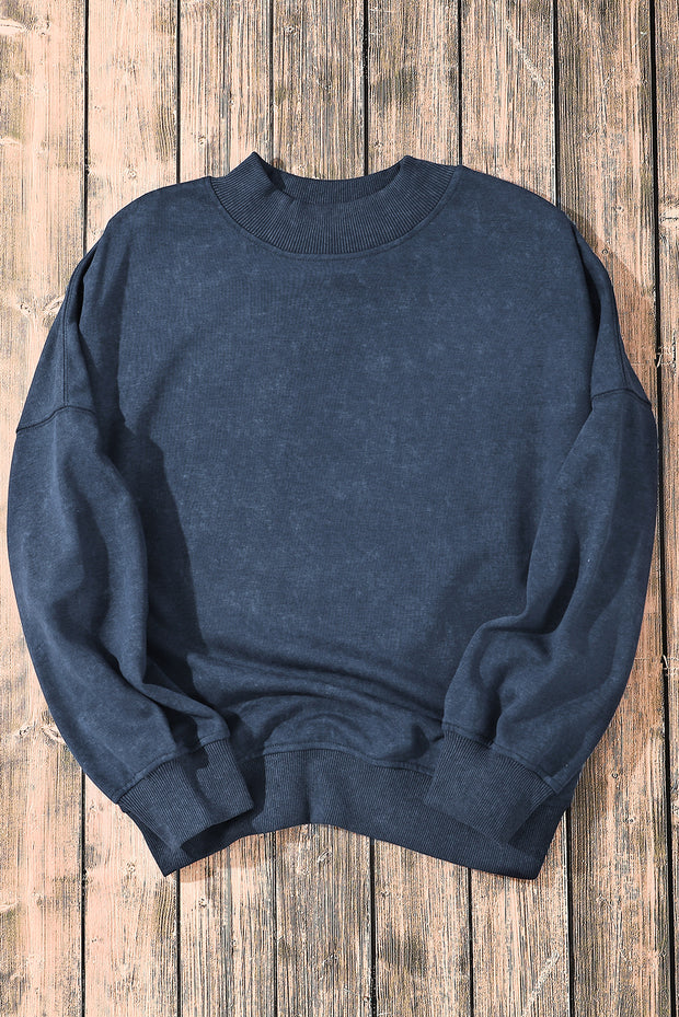 Sky Blue Pullover Sweatshirt
