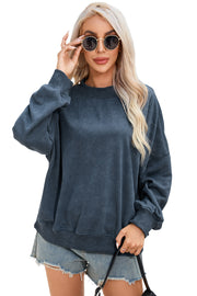Sky Blue Pullover Sweatshirt