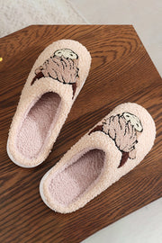 Parchment Plush Slippers