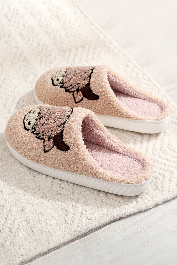 Parchment Plush Slippers
