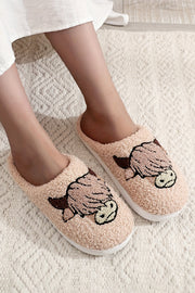 Parchment Plush Slippers