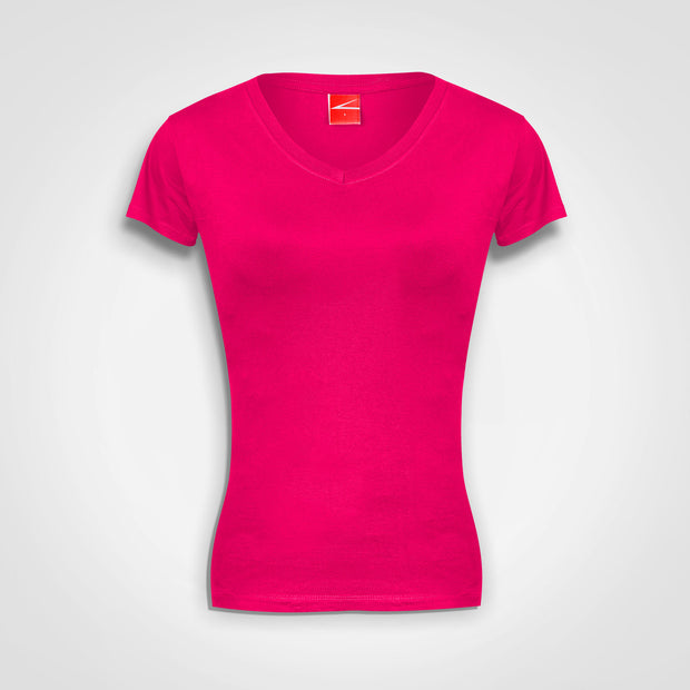 Ladies Fitted V-Neck T-Shirts